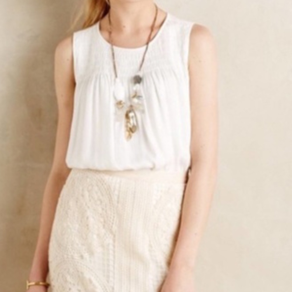 Anthro Flowy Tank